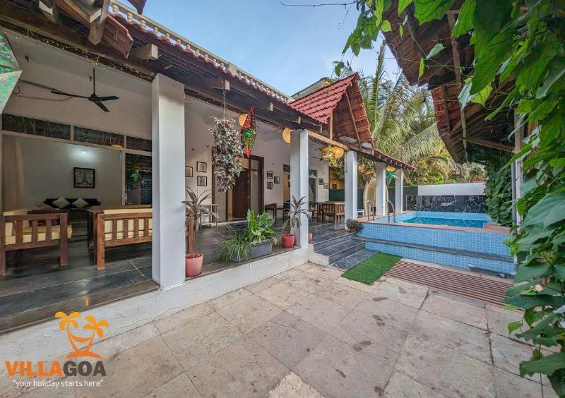 Beach Villa Morjim Room photo