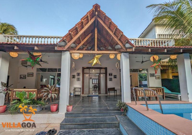 Beach Villa Morjim Room photo