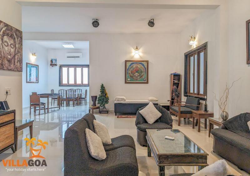 Beach Villa Morjim Room photo